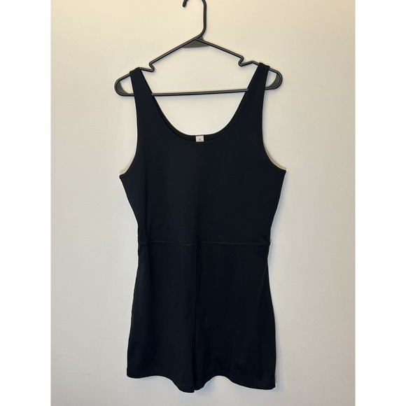 Yogalicious Lux Women's Black One Piece Bodysuit Lux Core Endurance Romper SZ XL - Picture 1 of 7